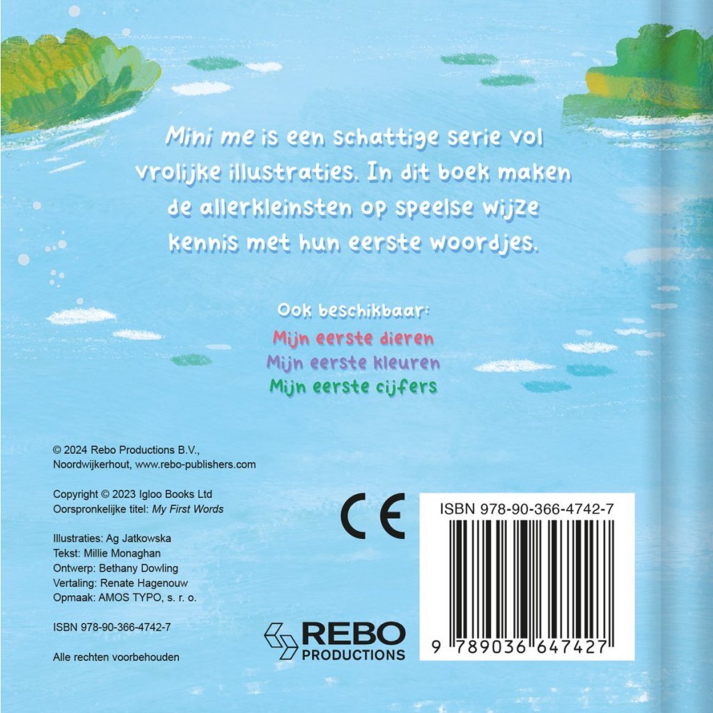 Overige Merken Boek Mini Me Mijn Eerste Woordjes
