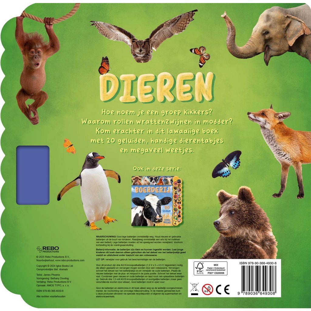 Overige Merken Geluidenboek Dieren