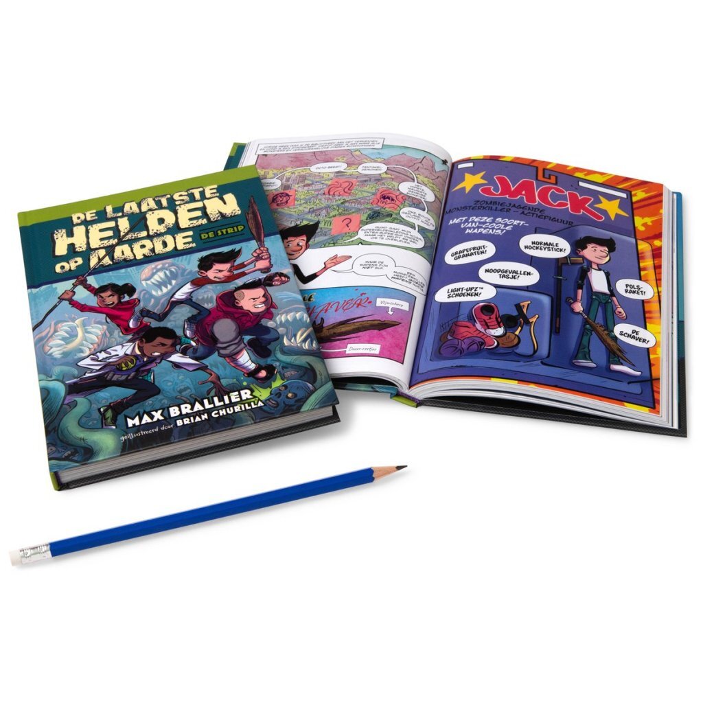 Overige Merken Boek De Laatste Helden Op Aarde De Strip