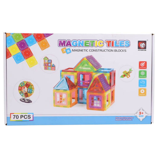 Overige Merken Magnetische Tegels 70-Delig