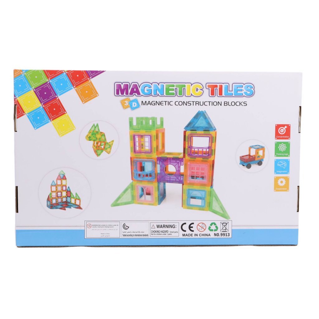 Overige Merken Magnetische Tegels 70-Delig