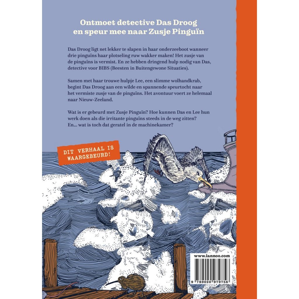 Overige Merken Boek Das Droog En De Zaak Van Zusje Pinquin