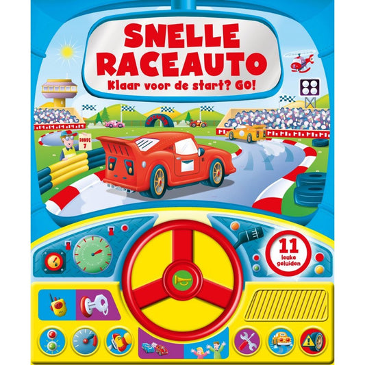 Overige Merken Geluidenboek Snelle Raceauto