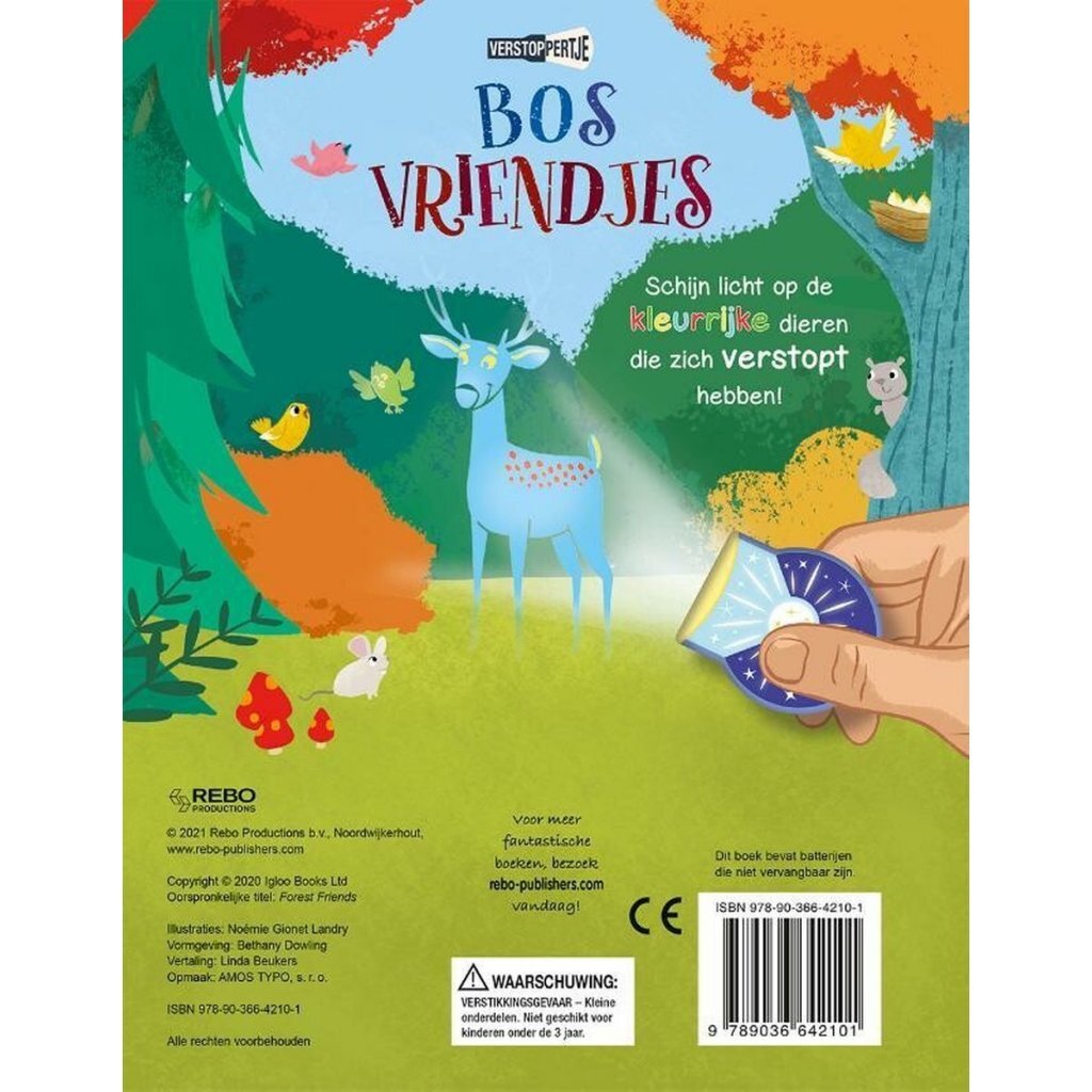 Overige Merken Boek Verstoppertje Bos Vriendjes