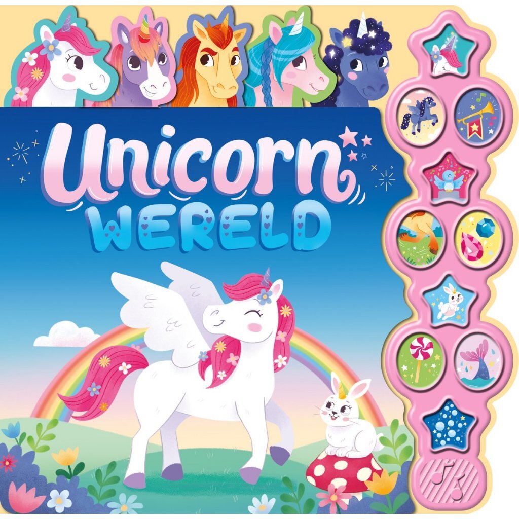 Overige Merken Geluidenboek Unicorn Wereld