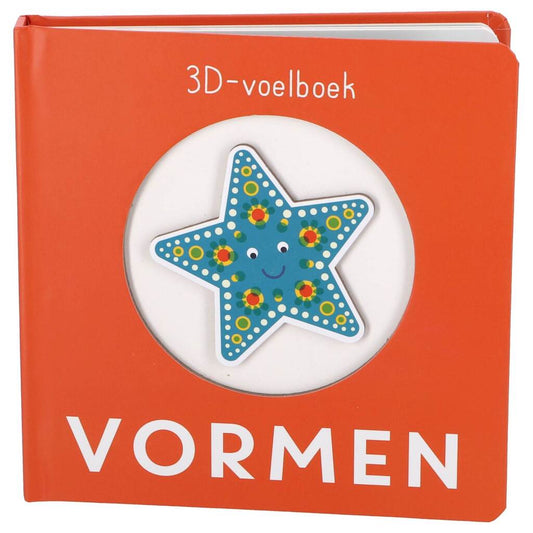 Overige Merken Boek 3D-Voelboek Vormen