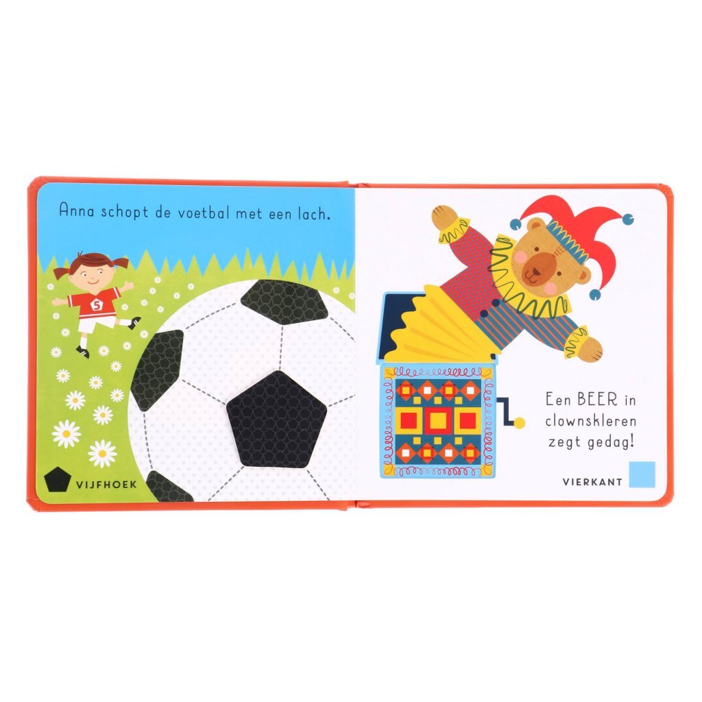 Overige Merken Boek 3D-Voelboek Vormen