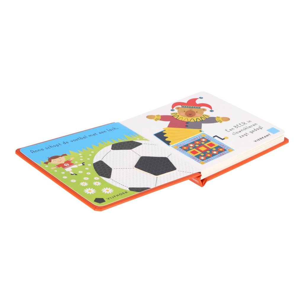 Overige Merken Boek 3D-Voelboek Vormen