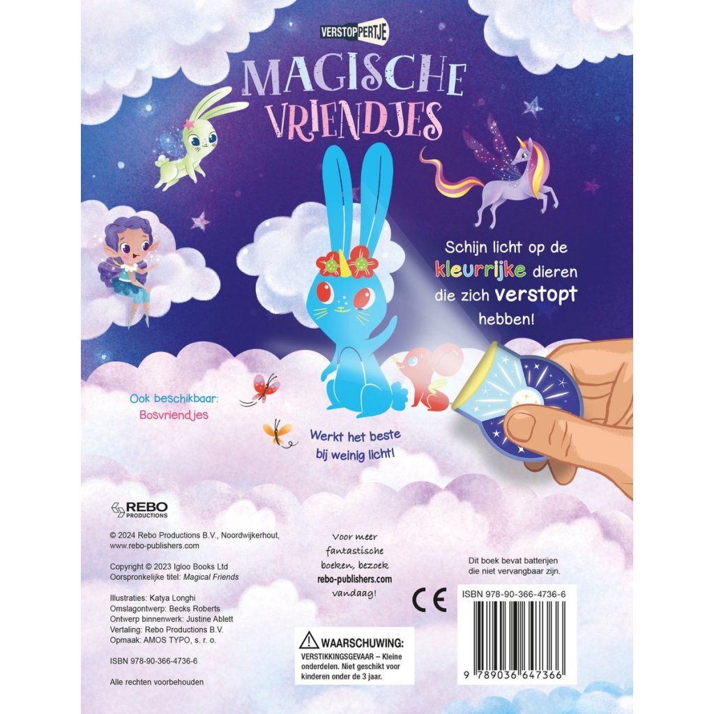 Overige Merken Boek Verstoppertje Magische Vriendjes