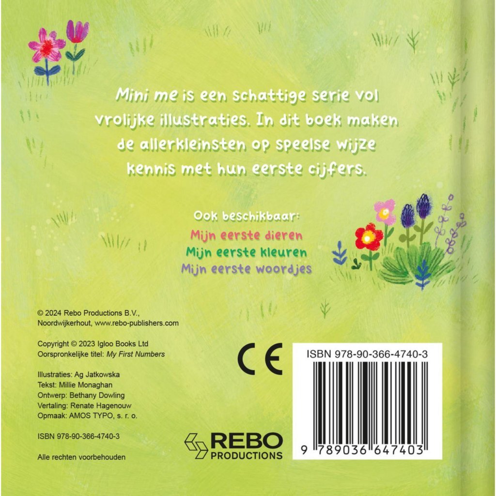 Overige Merken Boek Mini Me Mijn Eerste Cijfers