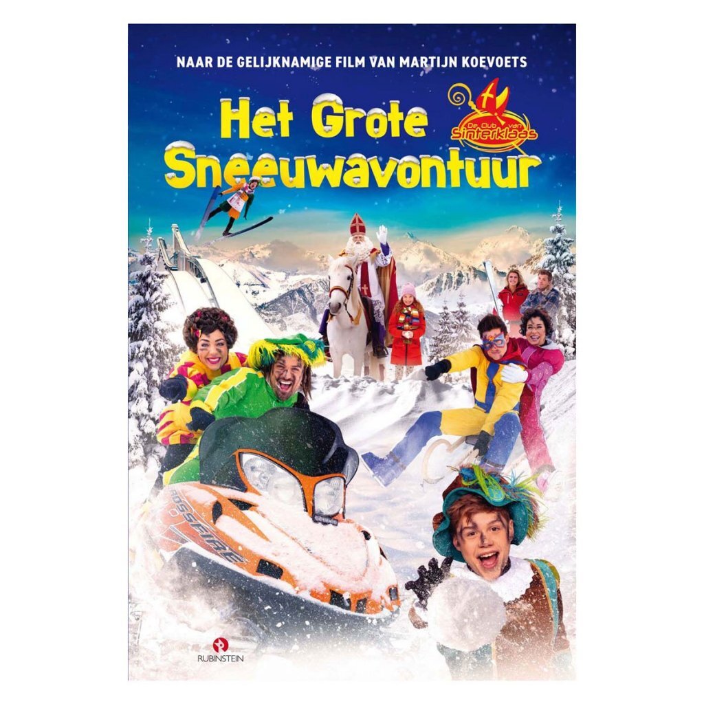 Overige Merken Boek De Club Van Sinterklaas Het Grote Sneeuwavontuur