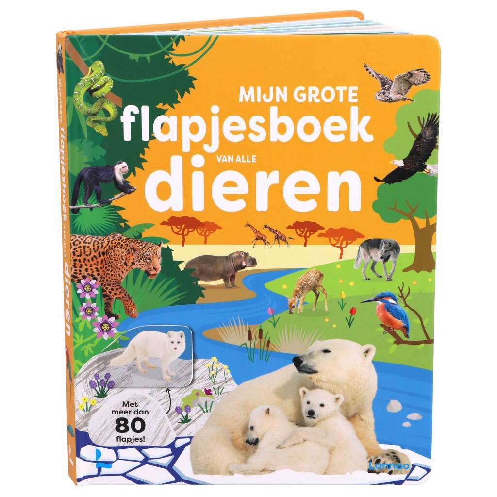 Overige Merken Boek Mijn Grote Flapjesboek Van Alle Dieren