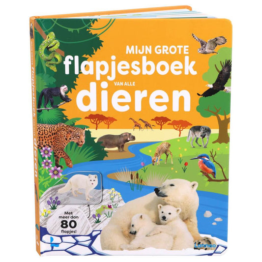 Overige Merken Boek Mijn Grote Flapjesboek Van Alle Dieren
