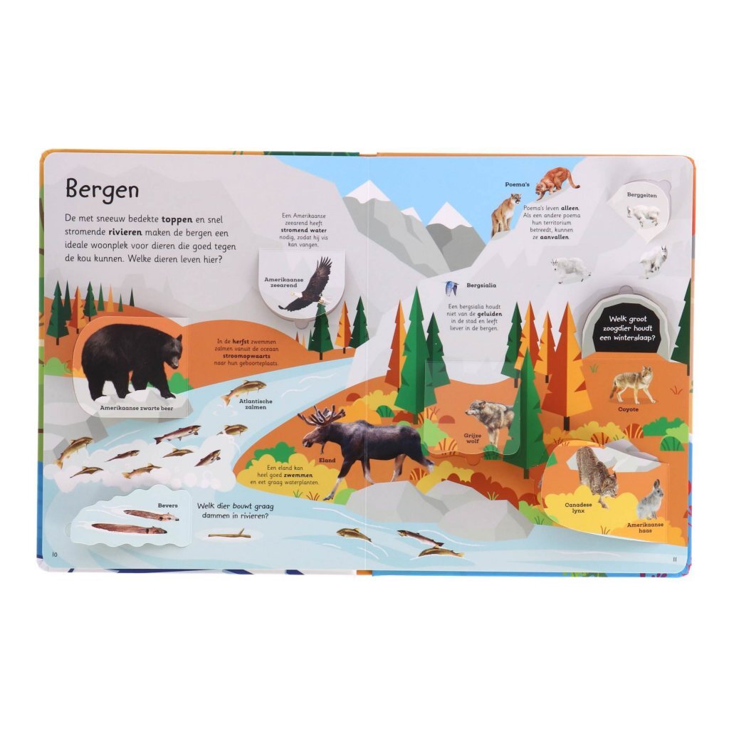 Overige Merken Boek Mijn Grote Flapjesboek Van Alle Dieren