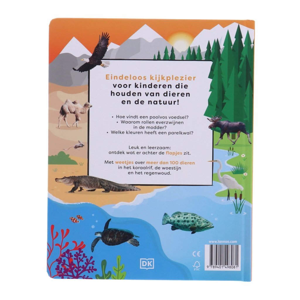 Overige Merken Boek Mijn Grote Flapjesboek Van Alle Dieren