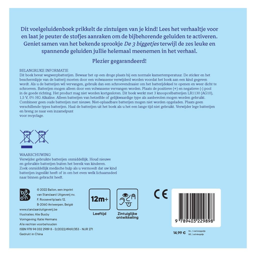 Overige Merken Boek De Drie Biggetjes